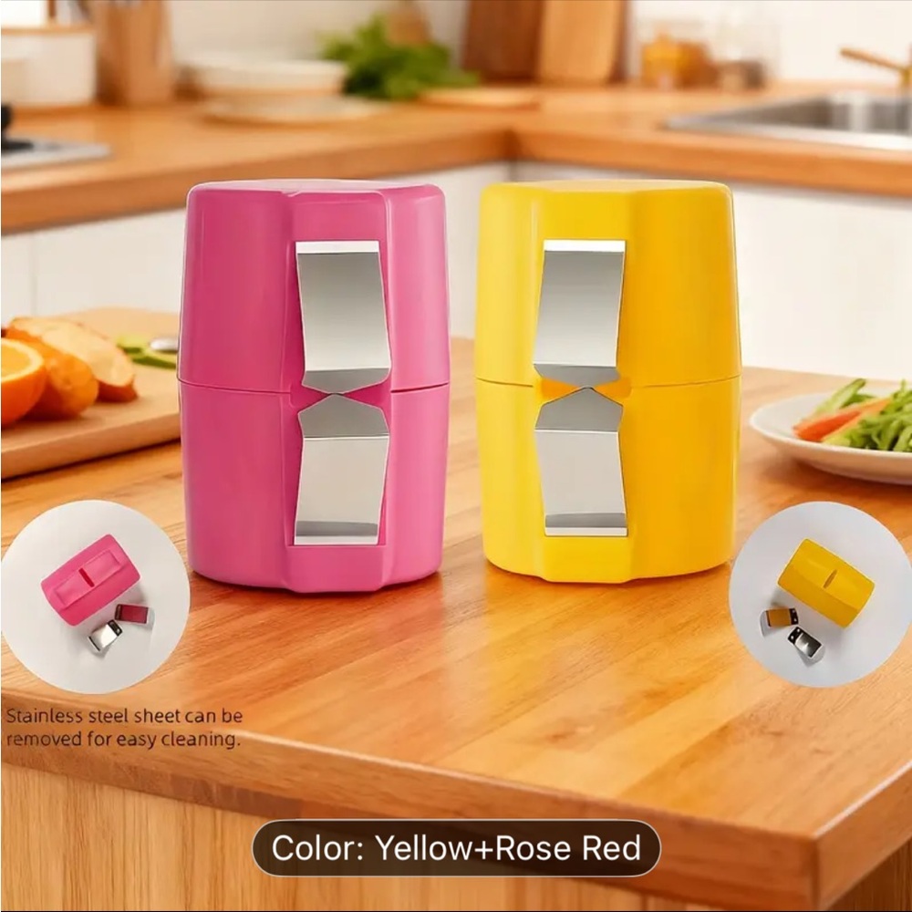 Egg Separator & Shell Peeler – Handheld Yolk Remover Tool